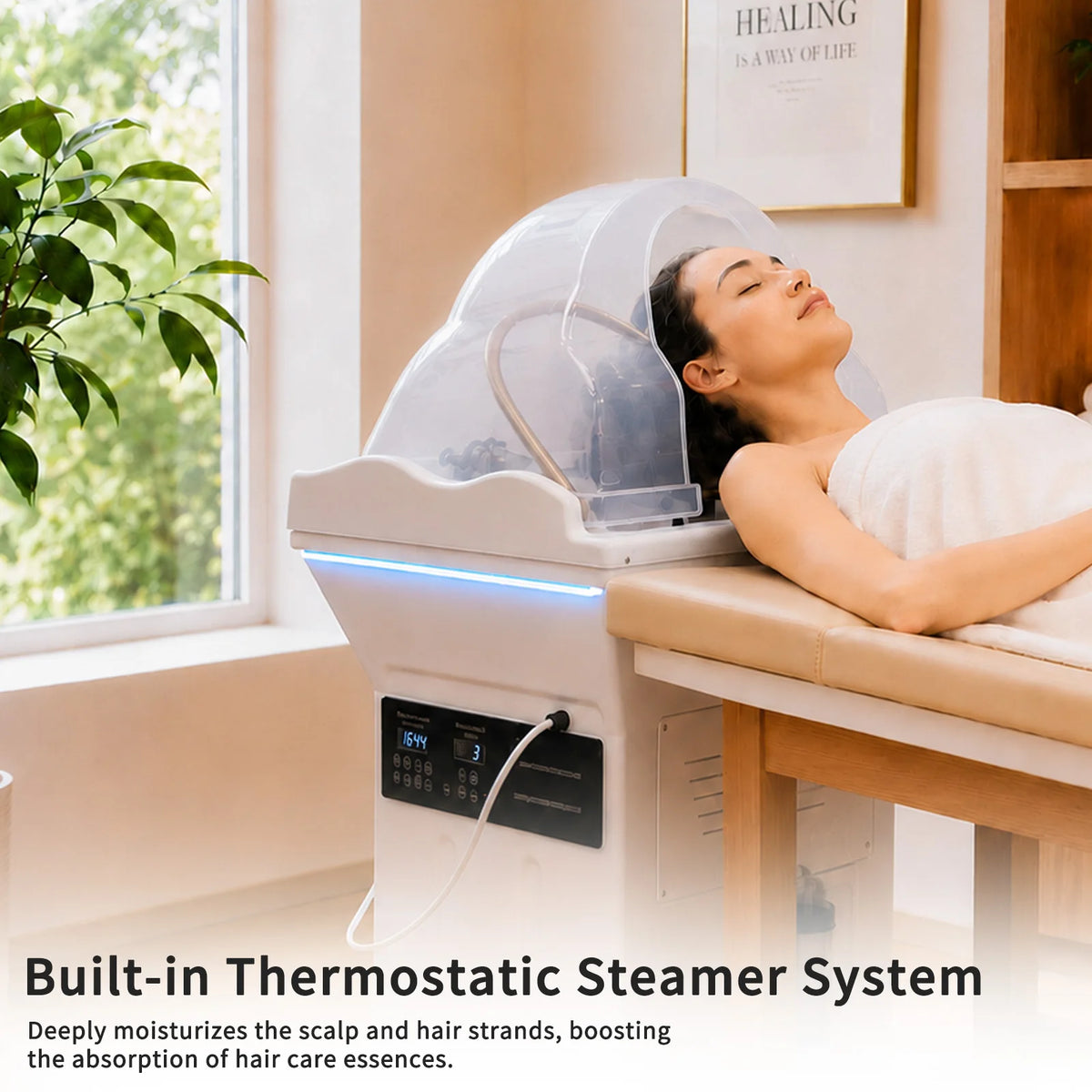 Professional Head Spa Shampoo Basin for Hair Salons and Hair Washing Chairs