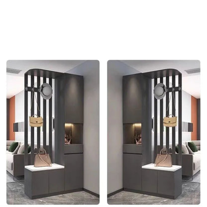 Entrance cabinet Modern simple door entry screen partition living room 2023 new entry entrance cabinet shoe cabinet integrated