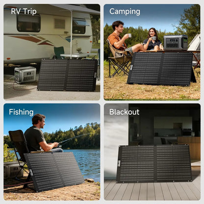 ALLPOWERS SE100 Foldable Portable Solar Panel 100W Solar Battery Charger Outdoor Emergency Backup Power for Powerstation etc
