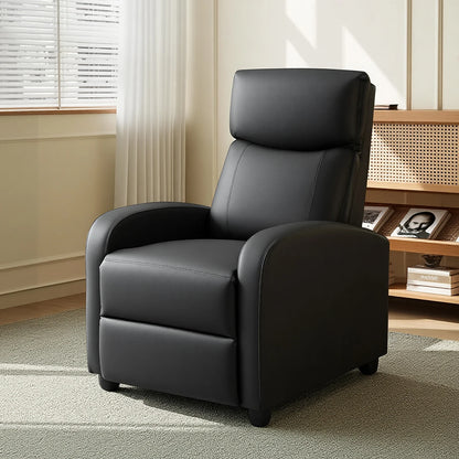 MCQ Modern Reclining Sofa With Lumbar Support For Home Theater