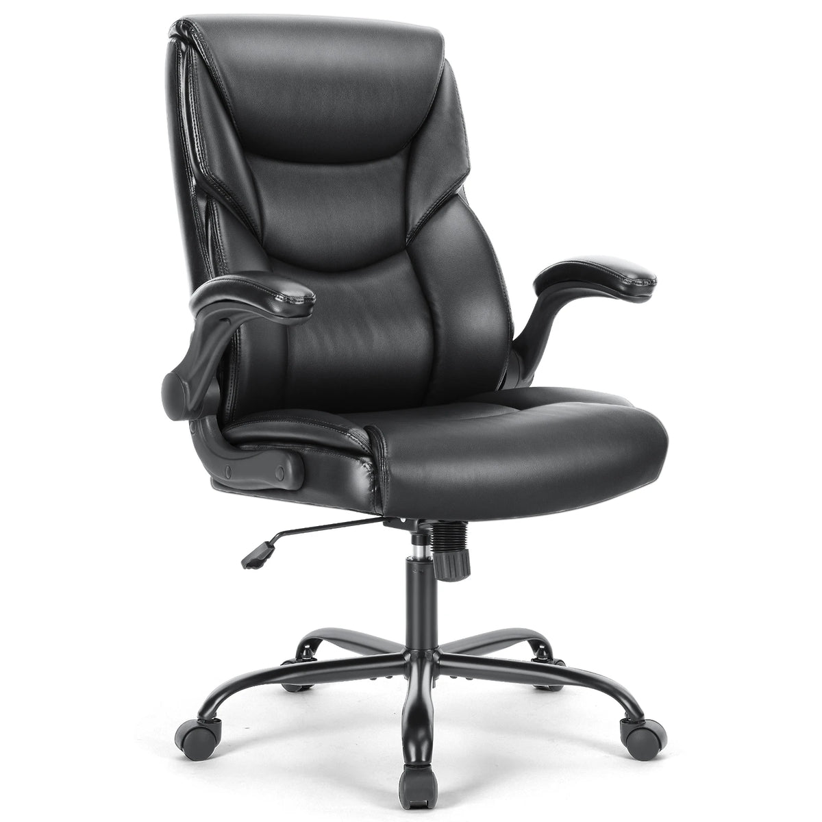 JHK Ergonomic PU Leather Rocking Gaming Chair With Lumbar Support