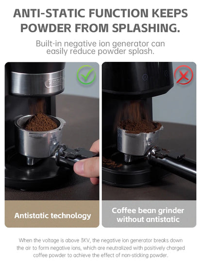 HiBREW Automatic Burr Coffee Grinder for Espresso and Pour Over
