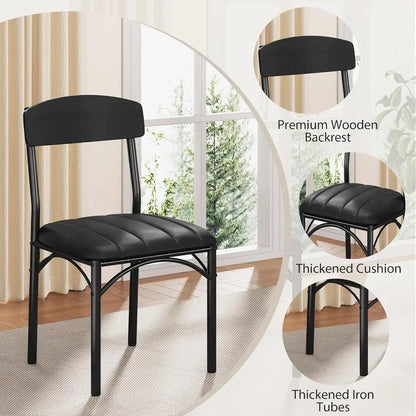 BestsellerBestsellerKitchen and Chairs for 4, Circle Table Round Pedestal Dining Room Dinner Dinette Set, Round Dining Set for 4