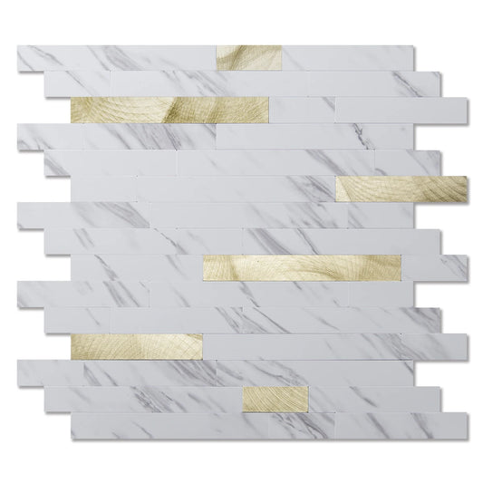 Art3d 10 Pack Peel and Stick Backsplash Tiles for Kitchen Bathroom