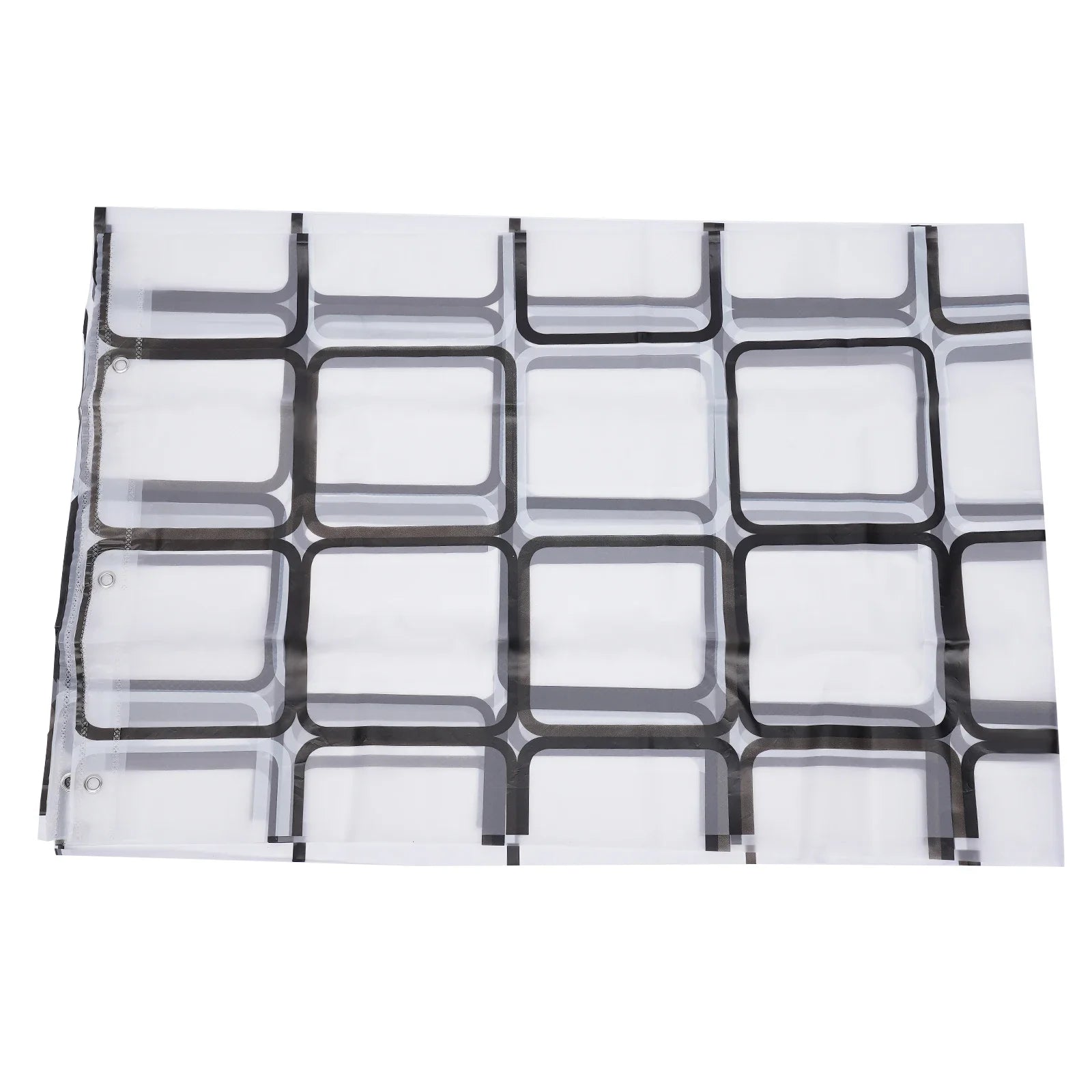 Stainless Steel U-Shaped Shower Curtain Rod for Small Bathrooms