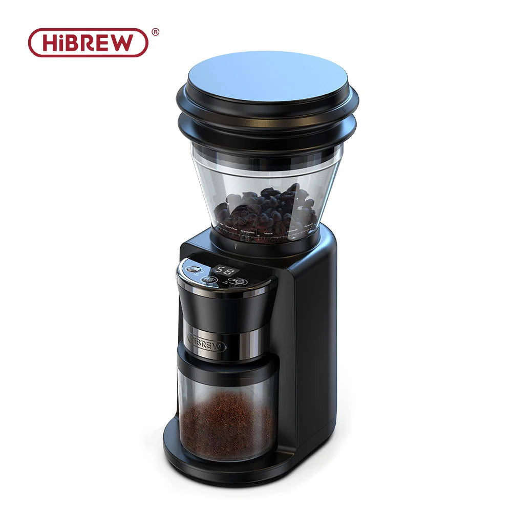 HiBREW Automatic Burr Coffee Grinder for Espresso and Pour Over