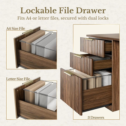 Home Office Furniture Set, 63&