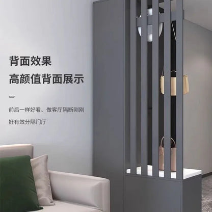 Entrance cabinet Modern simple door entry screen partition living room 2023 new entry entrance cabinet shoe cabinet integrated