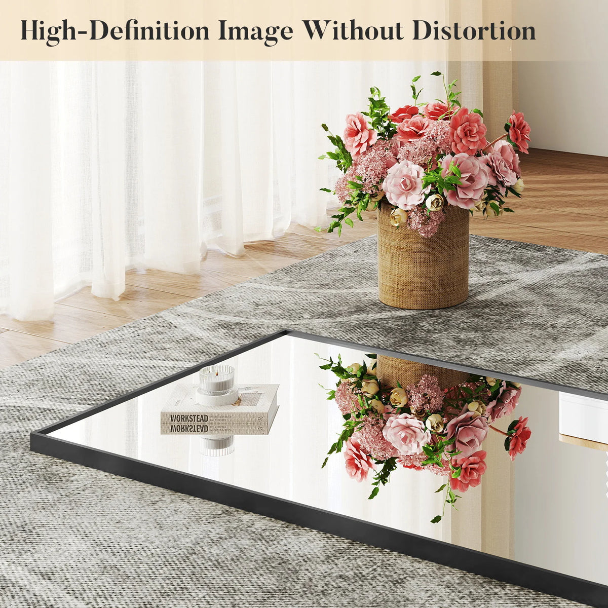 MCQ Shatterproof Full Length Mirror With Aluminum Frame For Home