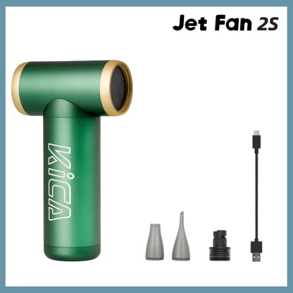 KICA Portable Rechargeable Air Blower Fan for Outdoor Use