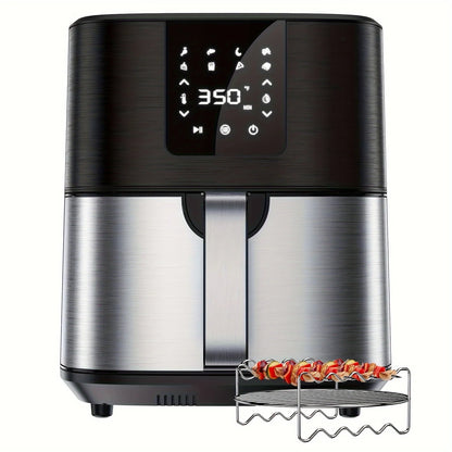 KitCook Digital Air Fryer With 8 Presets And Touchscreen Controls