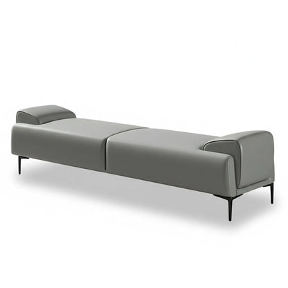 59″ Bench for Bedroom, Bed Benches for Foot of Bed, Ottoman for Bedroom with Soft Armrests, Scratch-Resistant Faux, Customized