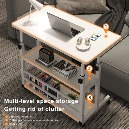 APWIKOGER Multi Layer Height Adjustable Standing Desk Workstation