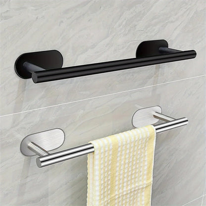 Towel Racks for Bathroom, Adhesive Towel Bar, Hand Towel Holder, Kitchen Towel Holder, No Drill Towel Holder, Bathroom Accessories