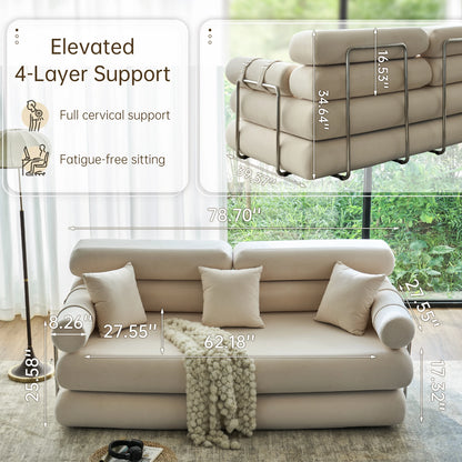 Convertible Sleeper Sofa - 35&