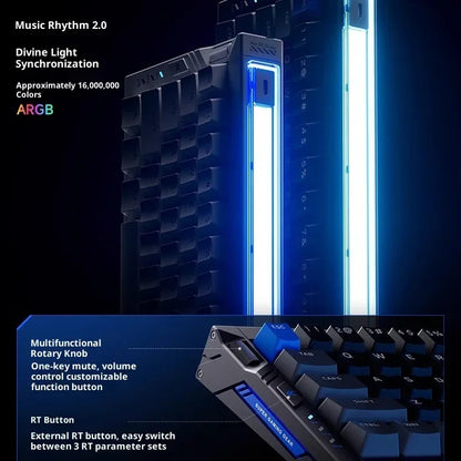 MCHOSE Turbo Wired Magnetic Switch Mechanical Gaming Keyboard
