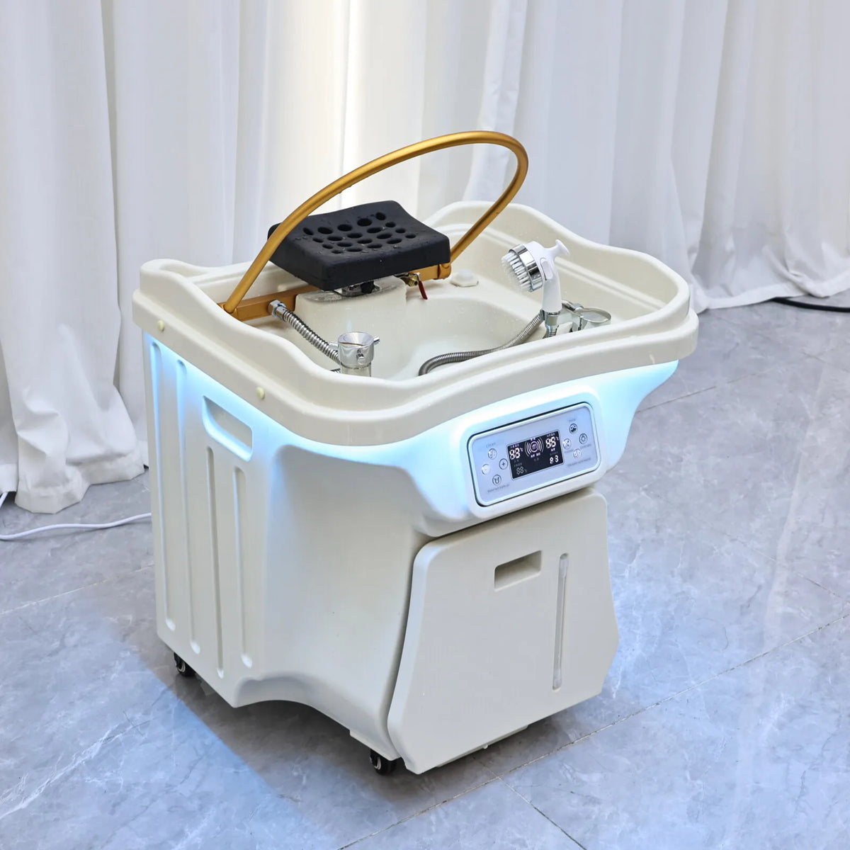 Portable Pipeless Head Spa Salon Shampoo Basin With Circulating Water