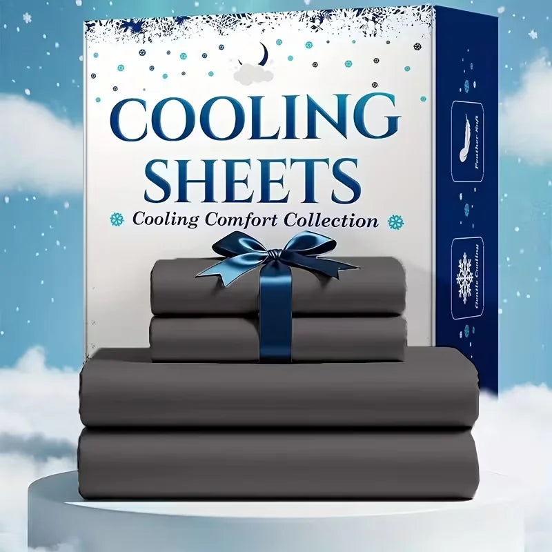 Bamboo Cooling Sheet Set for Kids Breathable Soft Bedding