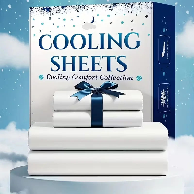 Bamboo Cooling Sheet Set for Kids Breathable Soft Bedding