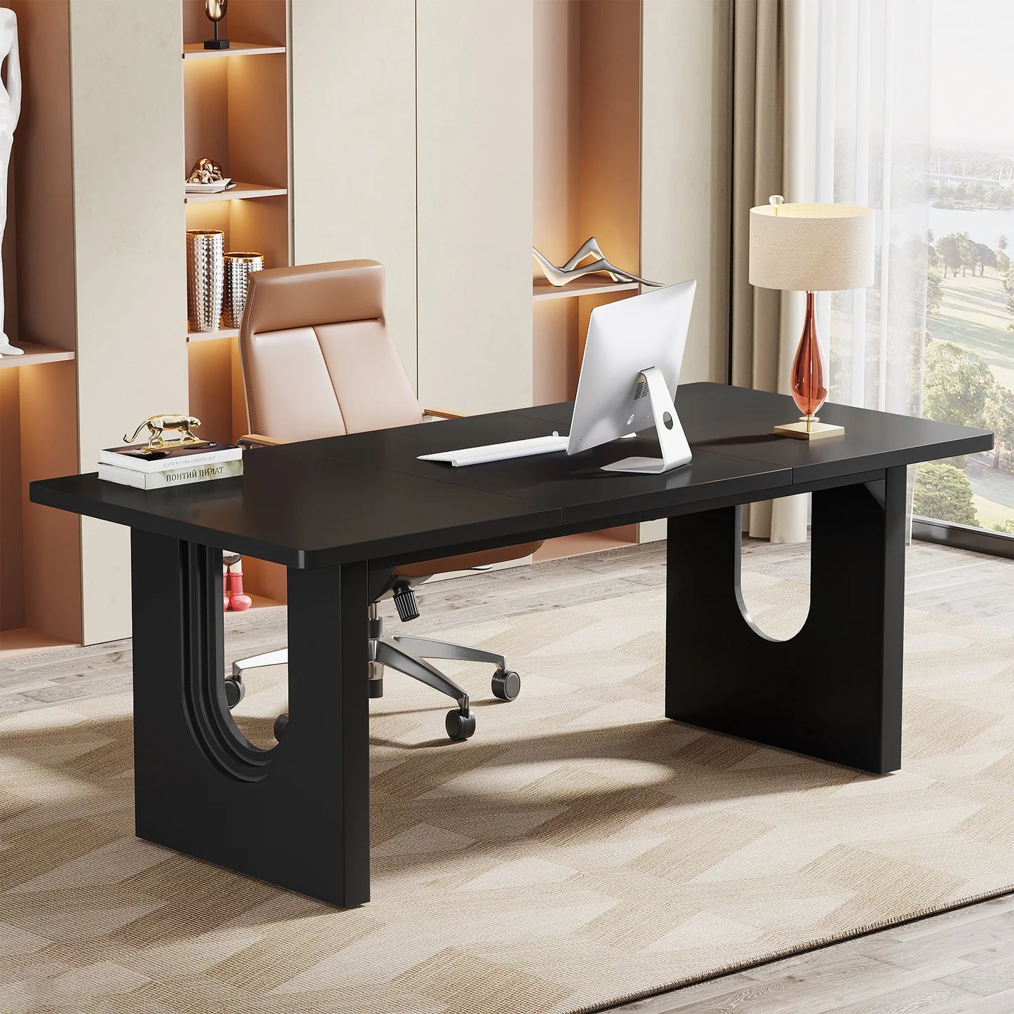 Tribesigns Executive Desk For Office And Conference Rooms