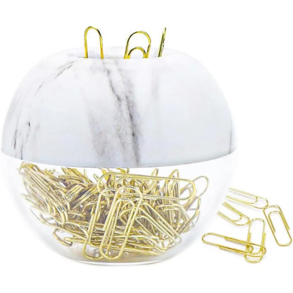 Paper Clip holder Magnetic paper clip dispenser, 100 paper clips, suitable for desk, office, school