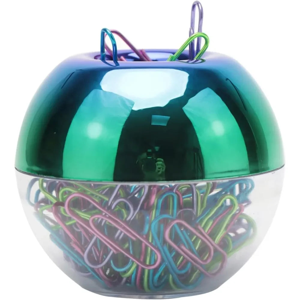 Paper Clip holder Magnetic paper clip dispenser, 100 paper clips, suitable for desk, office, school