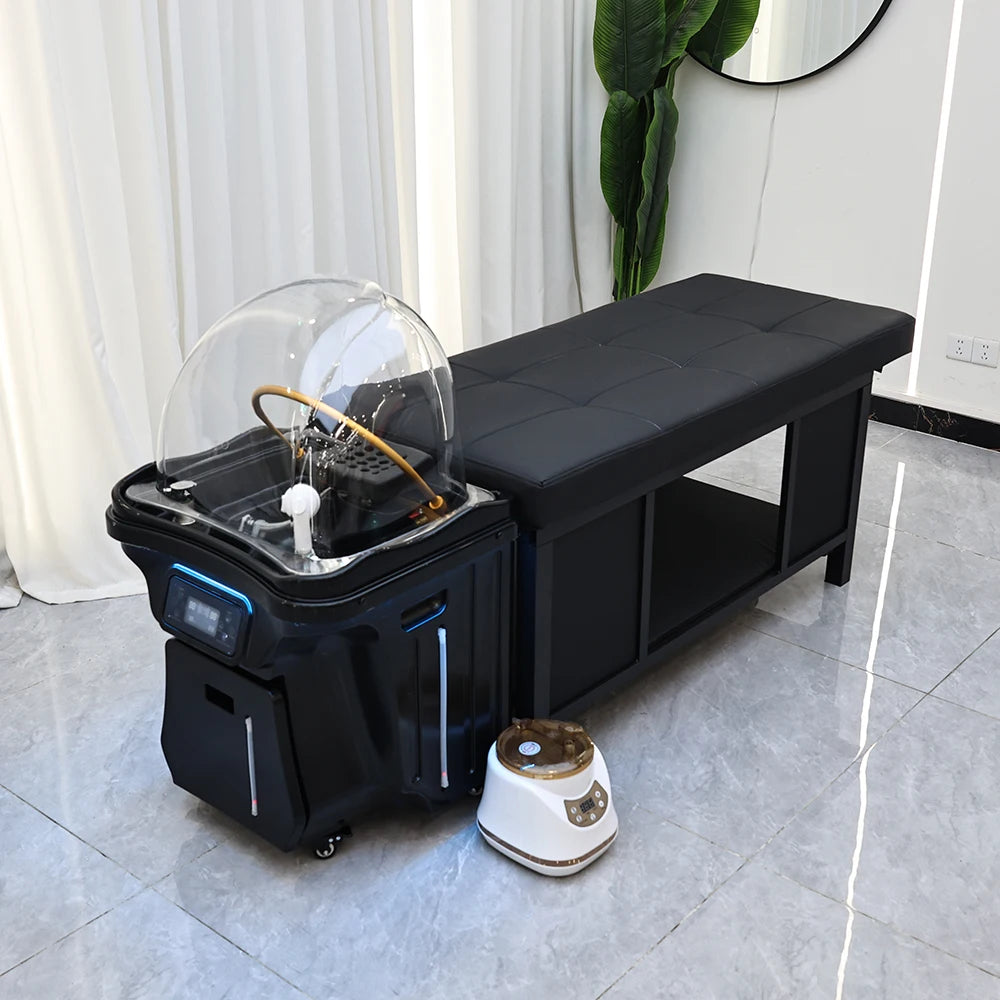 Portable Pipeless Head Spa Salon Shampoo Basin With Circulating Water