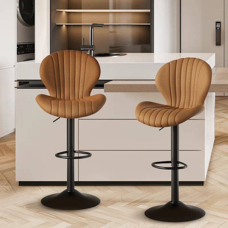 General Modern Dining Chairs Two Piece Set Bar Stools Rotating