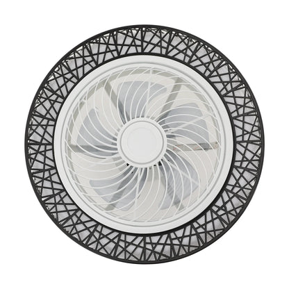 Stylish Ceiling Fan Light: Soft, Adjustable Breeze with Elegant Design for a Warm, Romantic Atmosphere