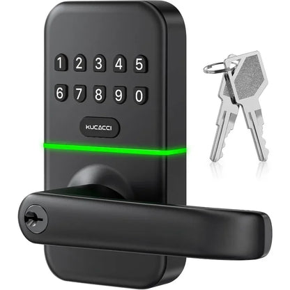 HOT with Keypad: Kucacci Keyless Entry Door Lock - Smart Lock for Front Door - Electronic Door Lock with Digi