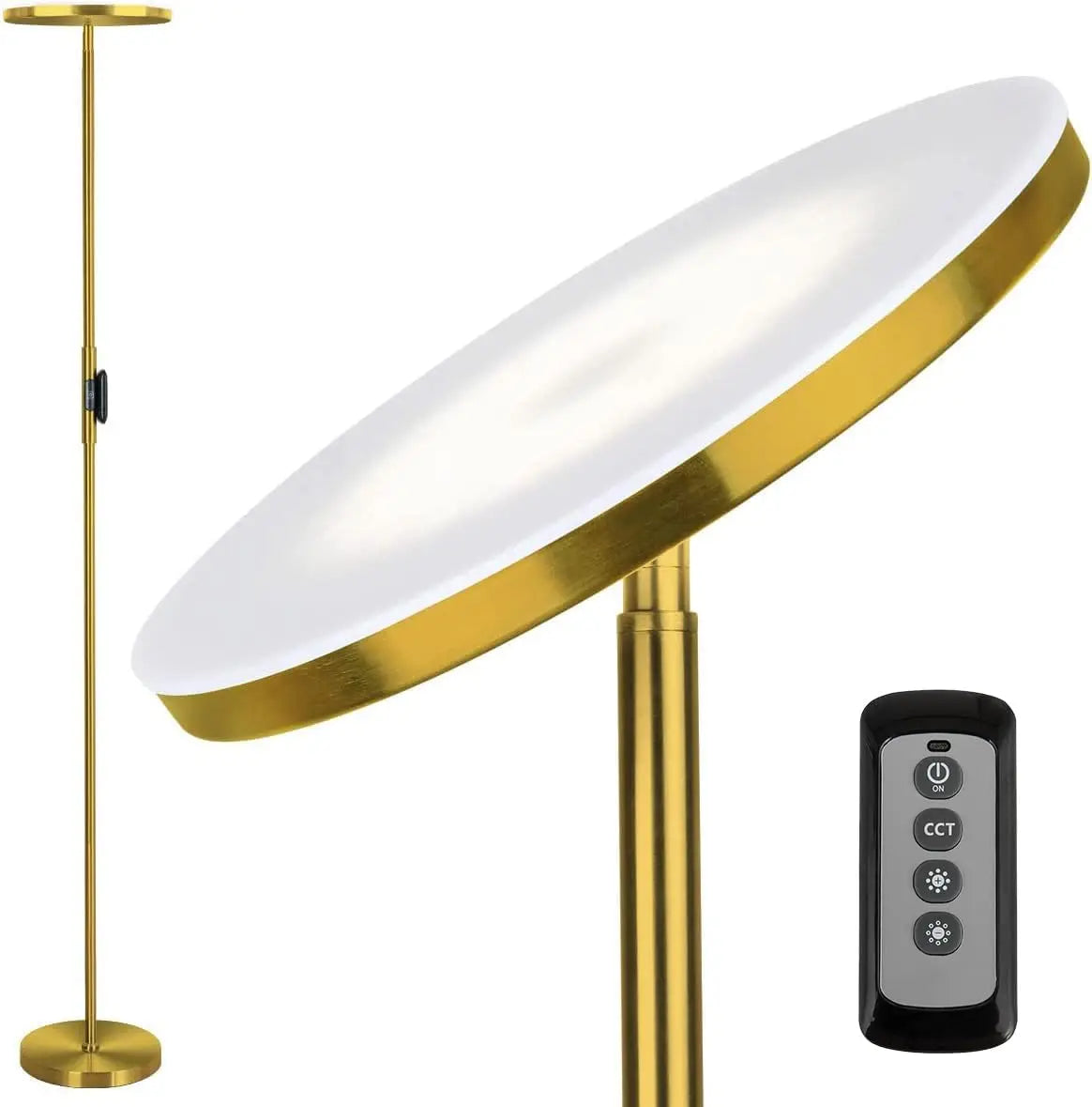 LED Floor Lamp With Remote And Touch Control Living Room