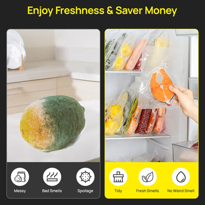 Seatao VH5188 vacuum packing machine Built in cutter&amp;storage Multifunction Automatic Vacuum Sealer Machine Commercial