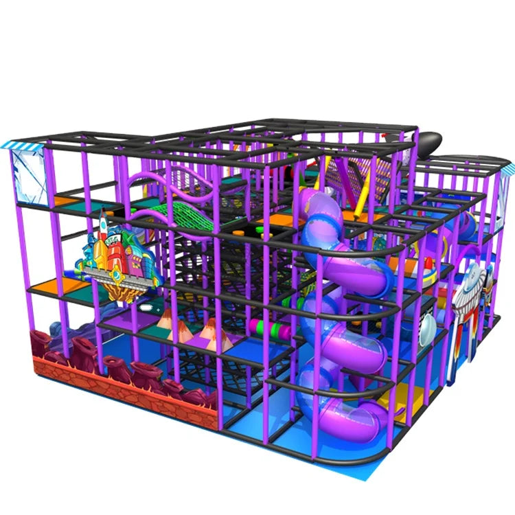 Hot Sale Commercial Amusement Park Multifunction Playground Equipment Kids Play Ground Indoor Slide Children