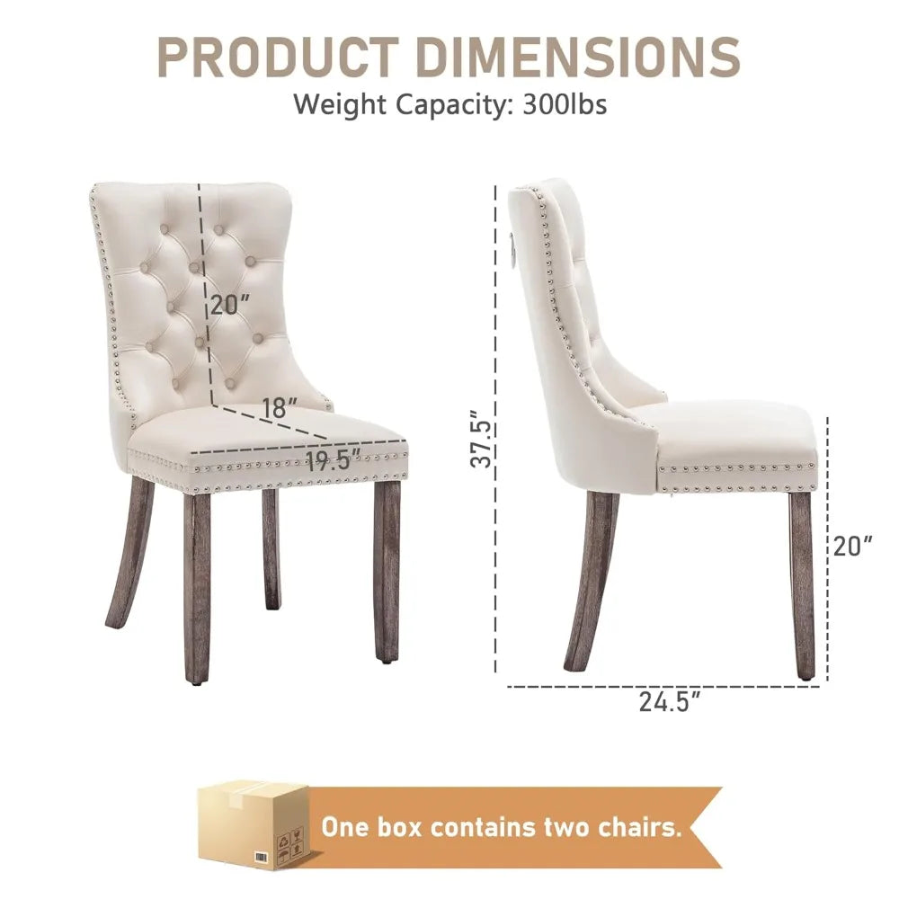 Mid Century Modern Dining Chair Set of 4 Velvet Upholstered Dining Accent Chair Farmhouse Dining Chairs with High, Customized