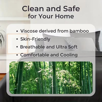 Bamboo Cooling Sheet Set for Kids Breathable Soft Bedding