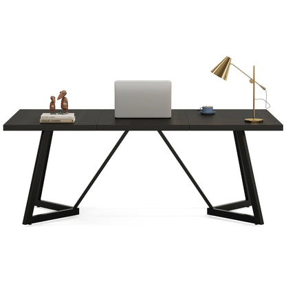 Tribesigns Executive Desk With Metal Frame For Office