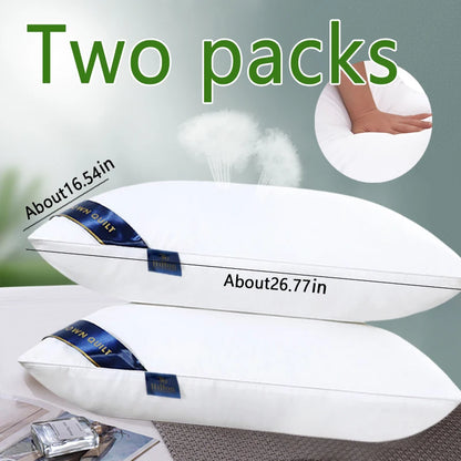 Wholesale Healthy Sleep Bed Sleeping Luxury Hotel Hilton Comfortable Leisure Pillow