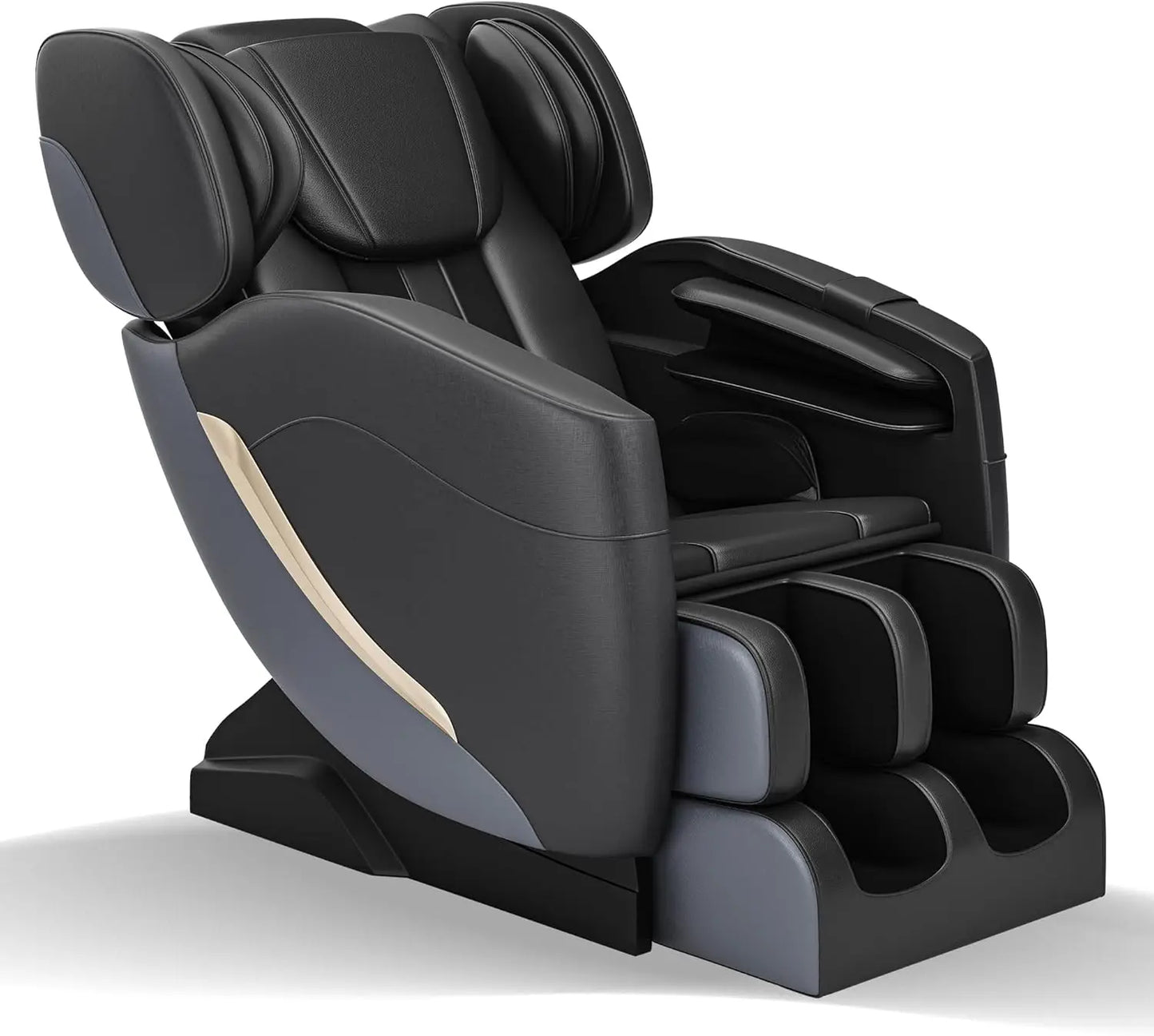 2025 Massage Chair Full Body, Zero Gravity Recliner with 6 Auto Modes, Foot Massage, Heating, Bluetooth, Brown