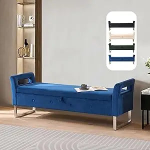 Ticify End Of Bed Storage Bench With Hidden Storage