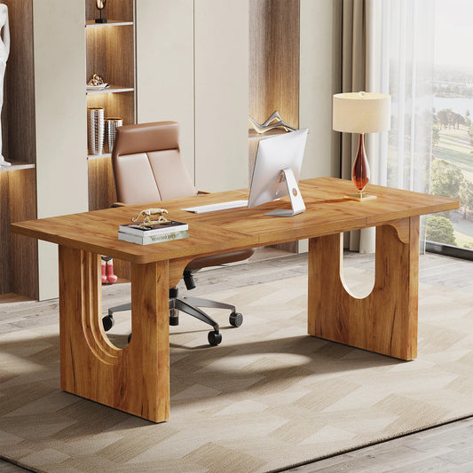 Tribesigns Executive Desk For Office And Conference Rooms