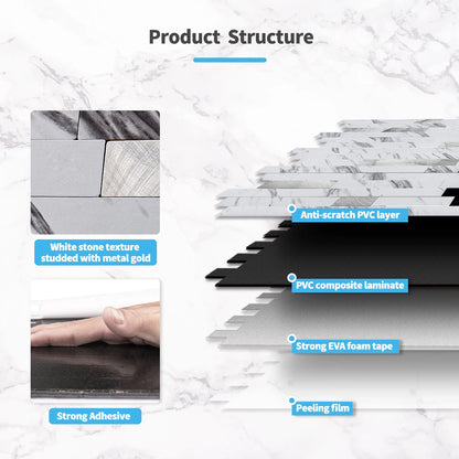 Art3d Peel and Stick Backsplash Tiles for Kitchen and Bathrooms