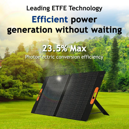 200W Portable Solar Panel 100W IP68 Waterproof Foldable Solar Panel Power Supply Backup Solar Charger Power Station RV Camping