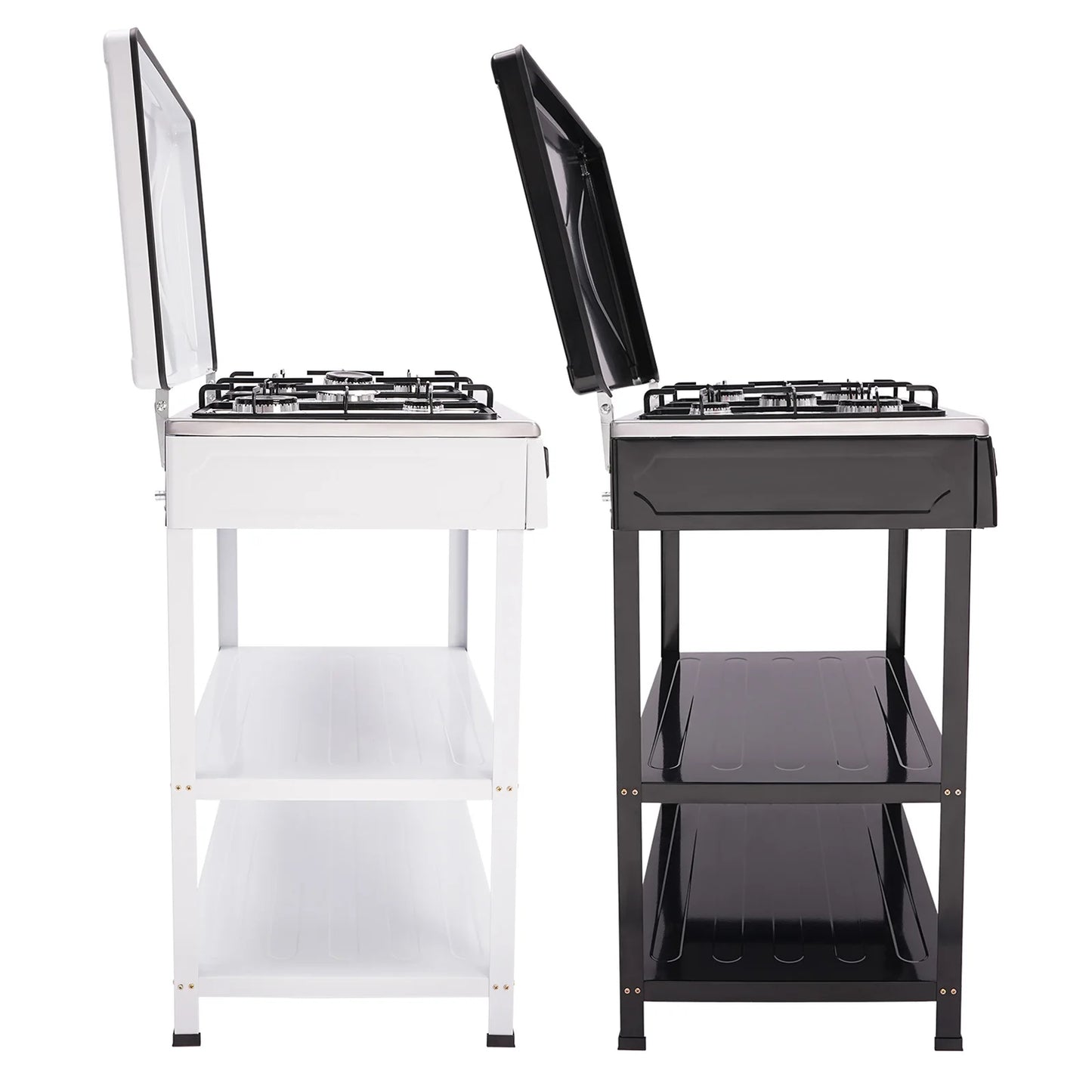 5 Hearth Grill, Gas Grill, 2.5 kW Burner,Freestanding, For Home Cooking, Outdoor Grilling, Camping, Fishing, RVing