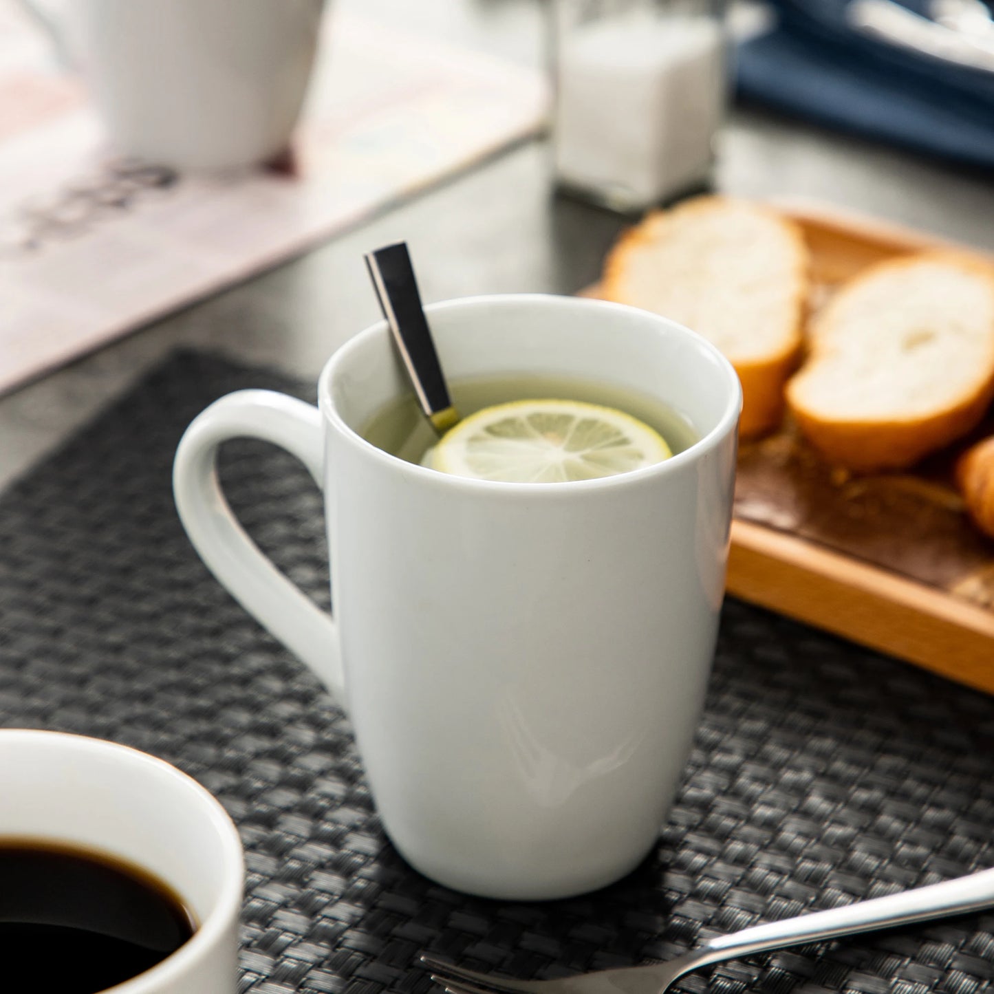 MALACASA Elisa Series Porcelain Coffee Mugs Set Dishwasher Safe