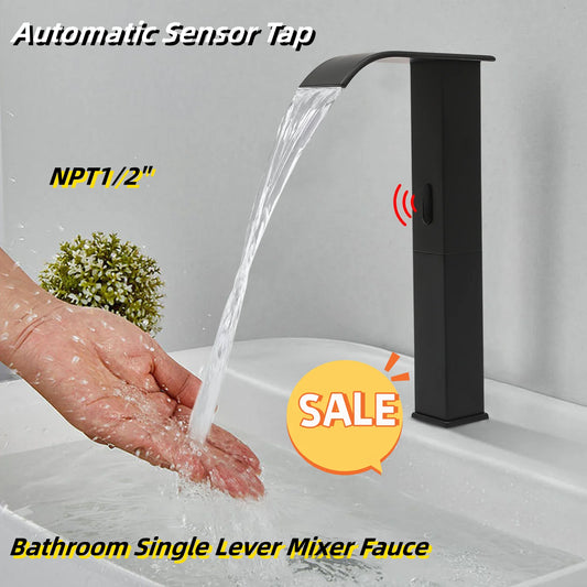 Automatic Infrared Sensor Tap Washbasin Faucet Stainless Steel