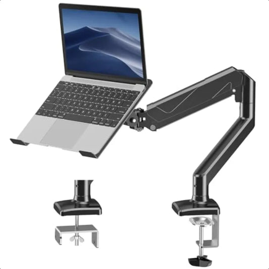 Hign-concerned Laptop Stand Desk Mount Gas Spring Arm Adjustable