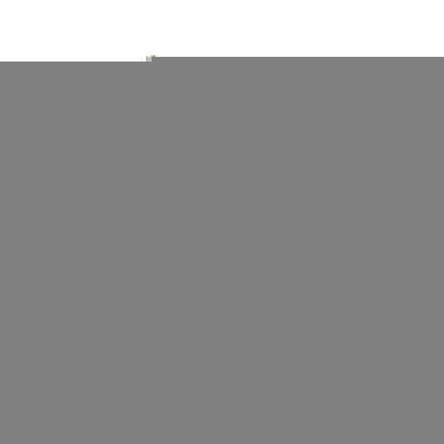LITTLE TREE 47 Inches Dining Table for 4, Modern Dining Room Tables, White Rectangle Table for Dining Room, Kitchen, Living Room