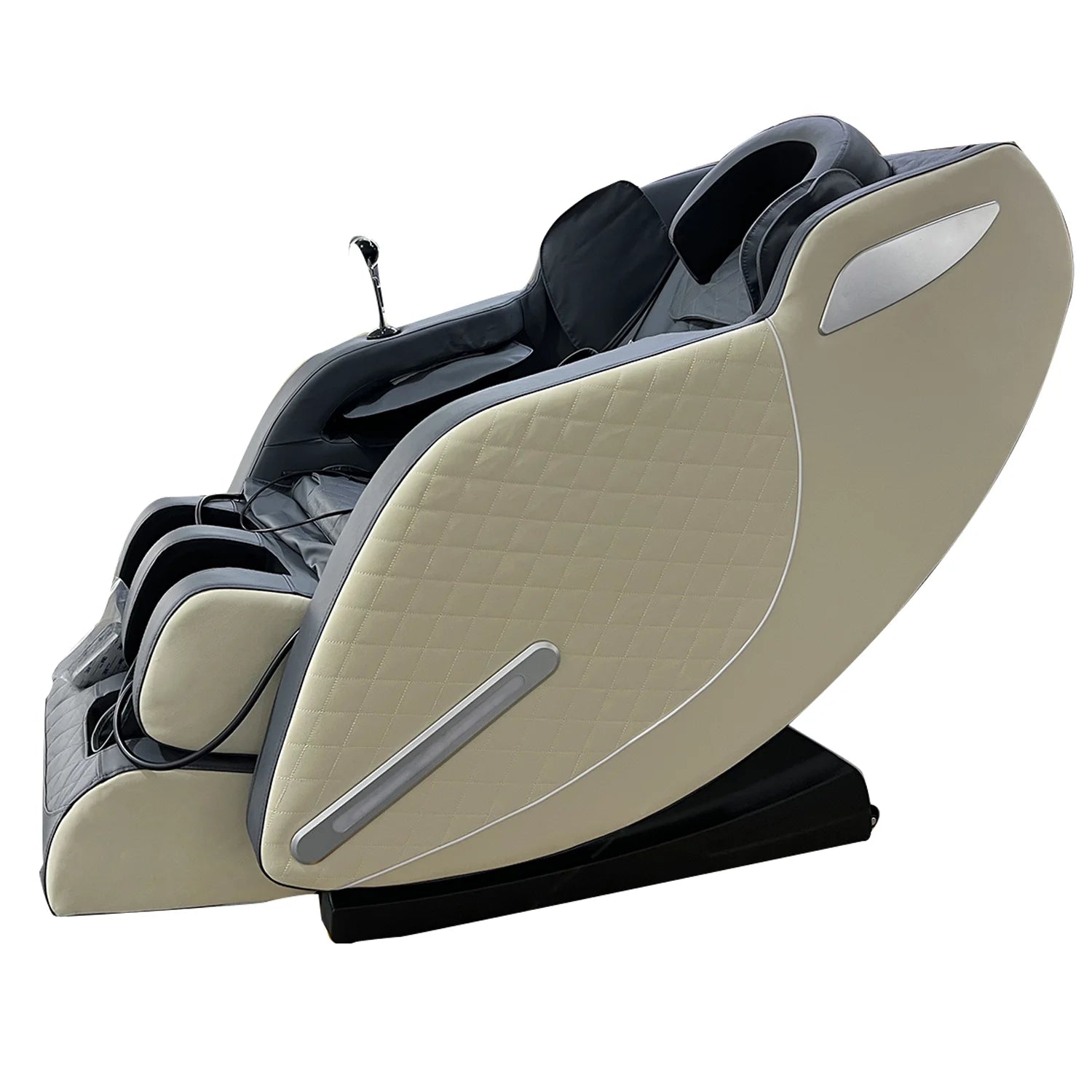 2025 Massage Chair Full Body Zero Gravity Recliner with 8 Fixed Massage Rollers Heating Bluetooth Speaker Airbags for Home Offic