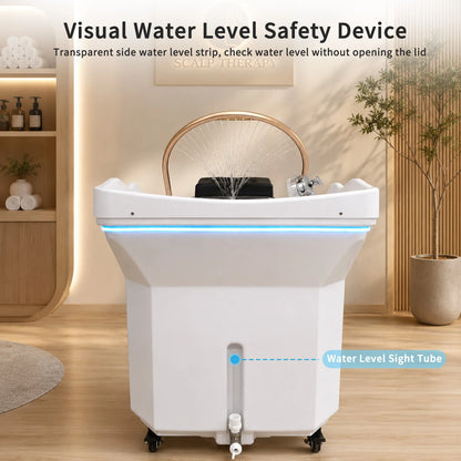 Professional Head Spa Shampoo Basin for Hair Salons and Hair Washing Chairs