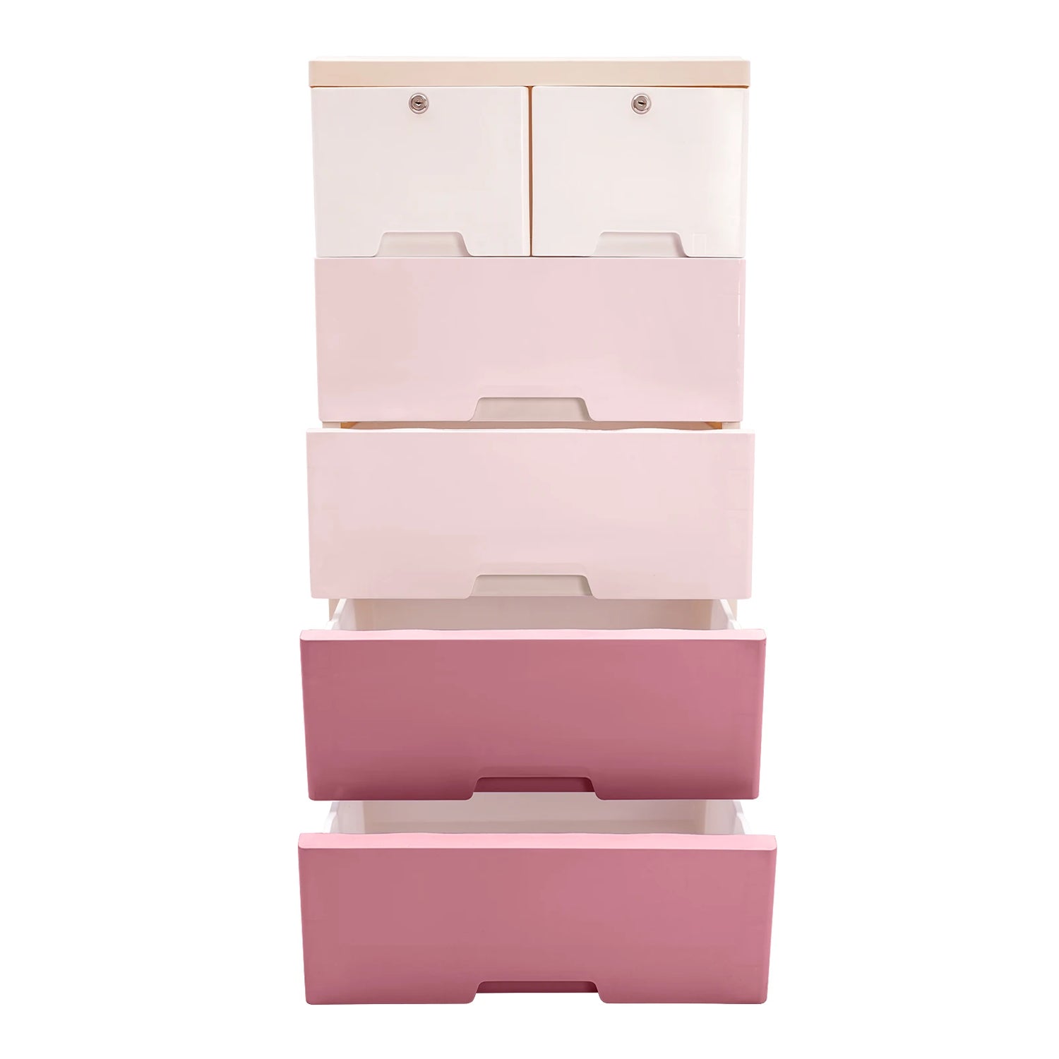 Plastic Drawers Dresser Storage Cabinet with 6 Drawers Closet Drawers Tall Dresser Organizer for Clothes,Bedroom